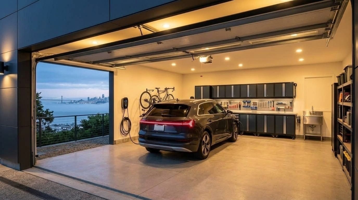 Baker and Adams Garage Door Service Precision Mechanical Workshop in Winnetka, CA